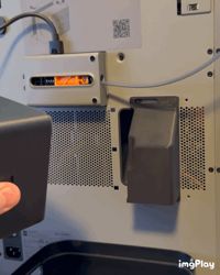P2S slideable Poop Chute for Exhaust Fan Upgrade