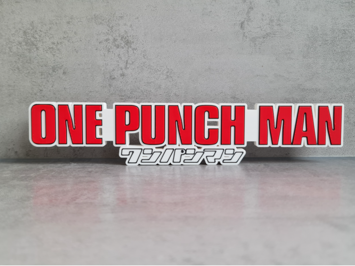 One Punch Man Logo / Sign 