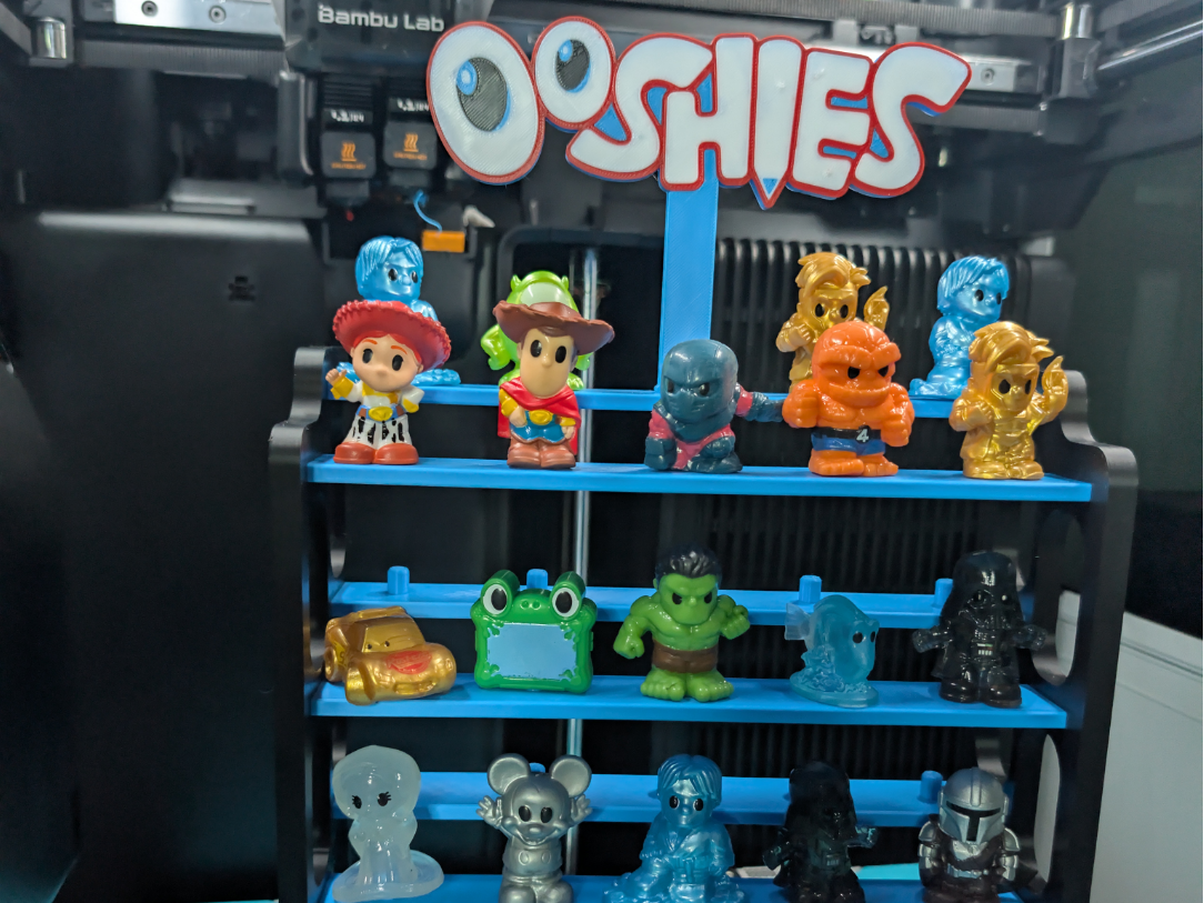 40+ Woolworths Ooshie Display Stand and Sign - 1