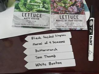 Blank Plant Stake Markers