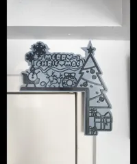 Coin de porte de Noël — photo 1