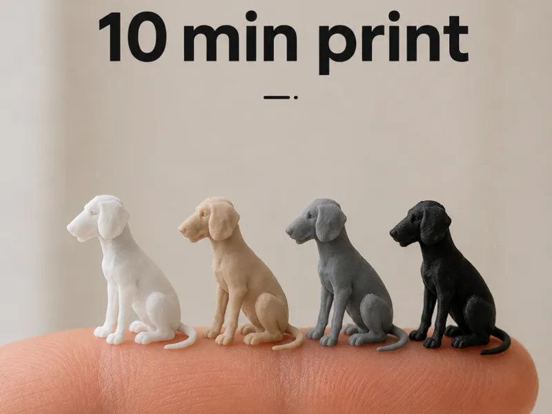 Greyhound Mini Model – Fast Print Ultra Detail