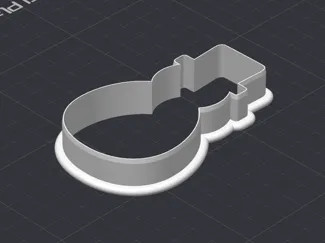 Snowman Cookie Cutter