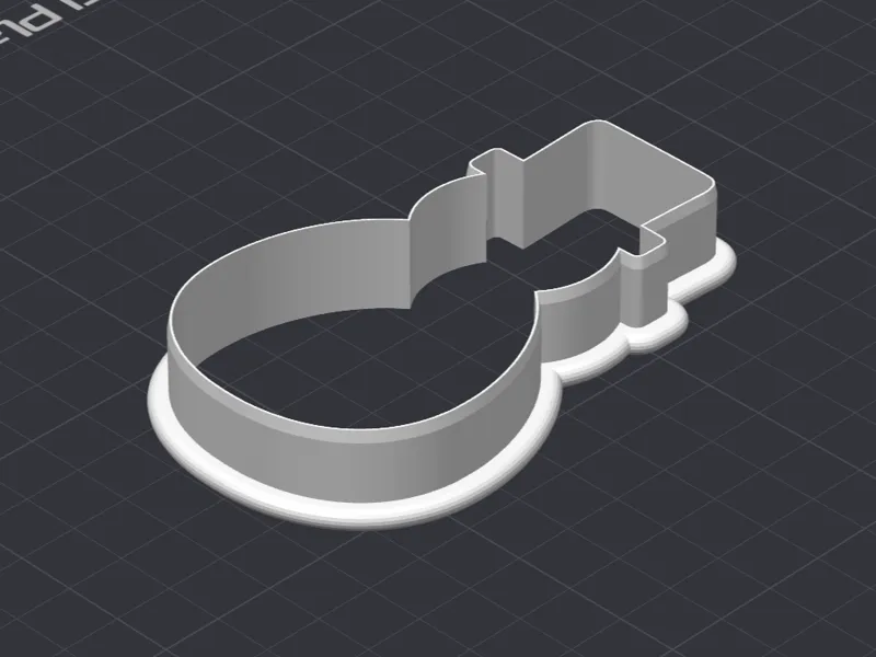 Snowman Cookie Cutter