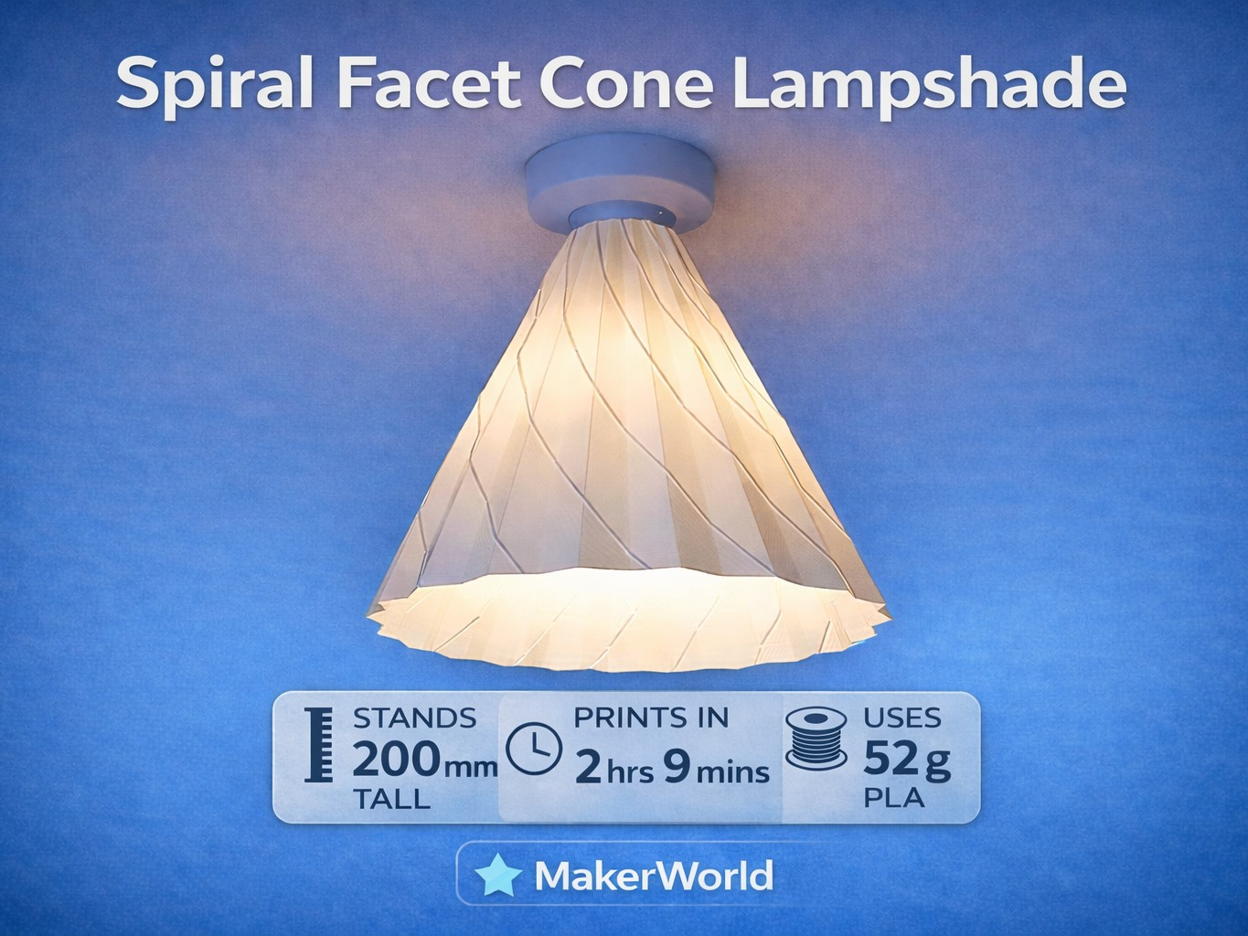 Facet Weave Lampshade