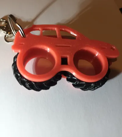 Car Fidget Keychains CAR WHEEL SPINNER TOY - FIDGET KEYRING - KEYCHAIN by EYEDOO3D ...
