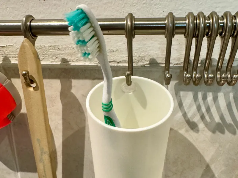 Hanging Drain Cup for IKEA Fintorp Hooks