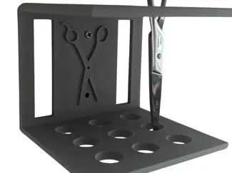 Suporte de tesoura para Salão de parede