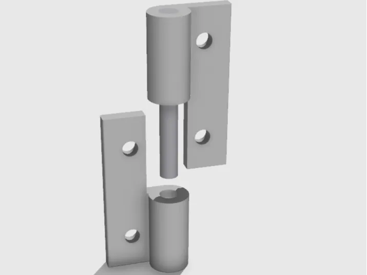 Quick split hinge1010分体铝型材合页