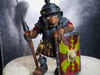 Roman with Shield