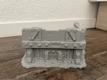 Escenografía en miniatura: Industrial Platform – Erhöhte Sci-Fi Plattform — vista de referencia 4