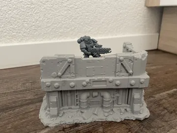 Escenografía en miniatura: Industrial Platform – Erhöhte Sci-Fi Plattform — vista de referencia 5