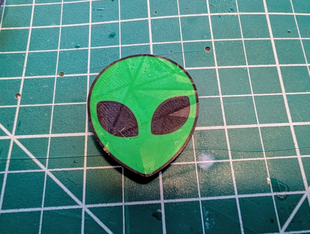 Alien Croc Shoe Charm (Jibbitz) - Free 3D Print Model - MakerWorld