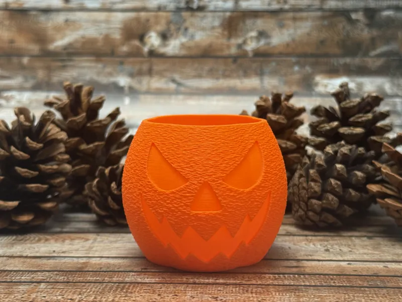 Halloween Pumpkin Tealight