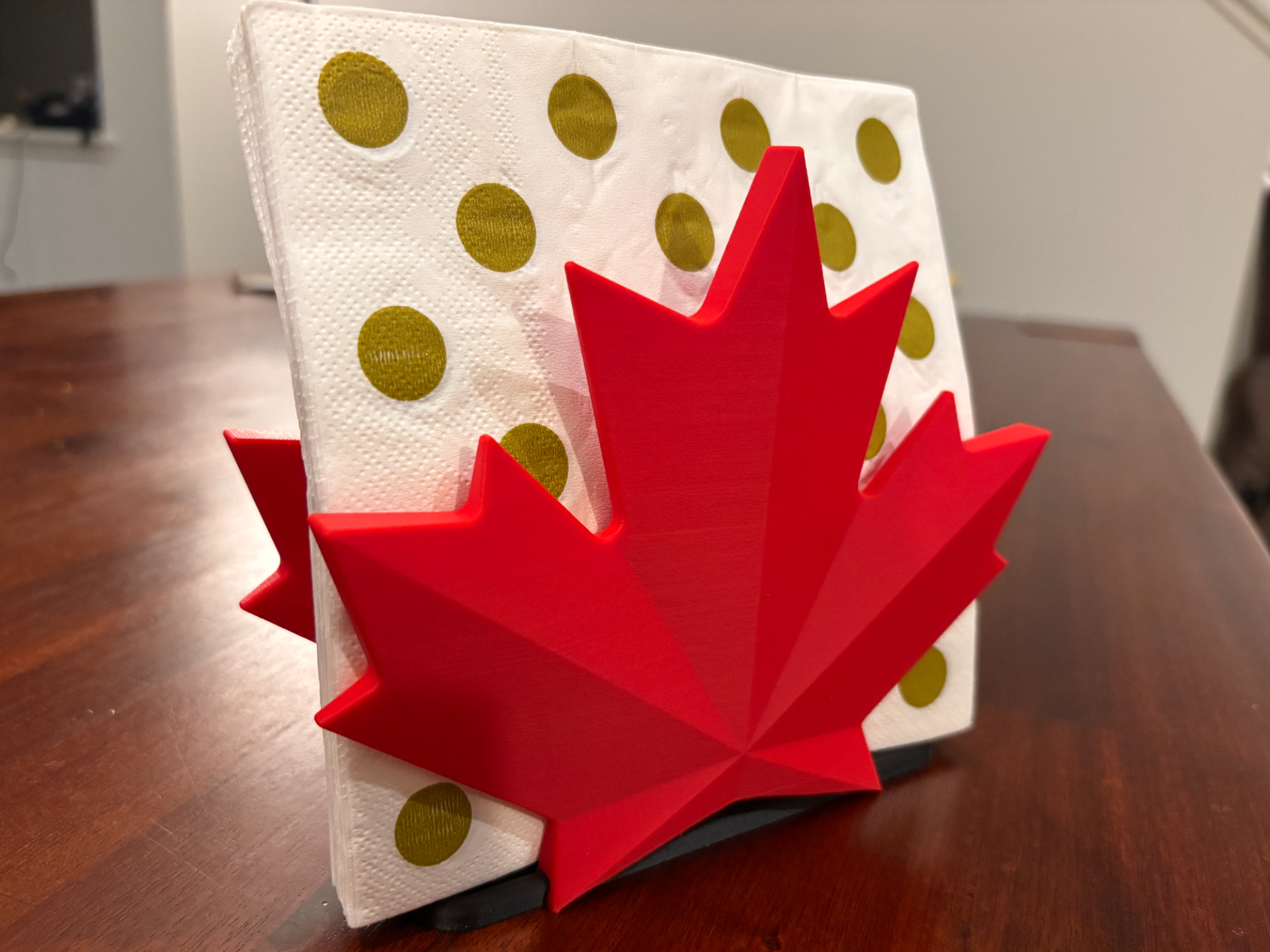 Canadian Maple Leaf Napkin / Letter Holder