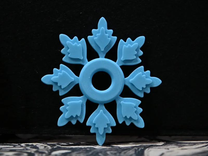 恋雪同款雪花发饰