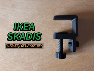 IKEA Skadis Under-Desk Clamp / Mount