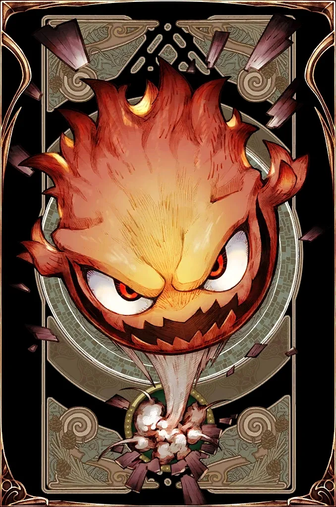 Explosive Orb Vision Card from FFBE: WotV