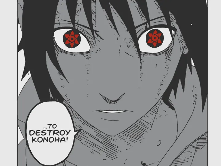 Sasuke Ushiha - (Hueforge-style)