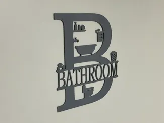 Bathroom Sign