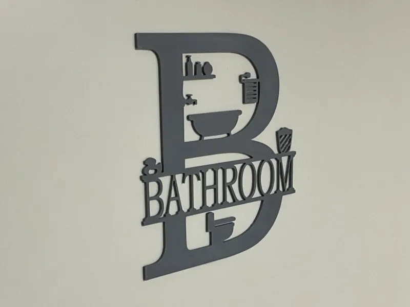 Bathroom Sign