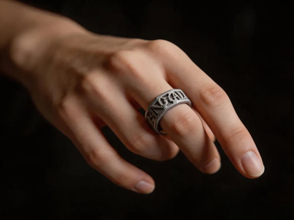 Magic Ring (Rune Ring) Premium Edition - Free 3D Print Model - MakerWorld