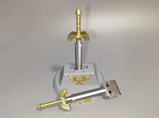 Bambu Scraper Zelda Stone Sword Edition
