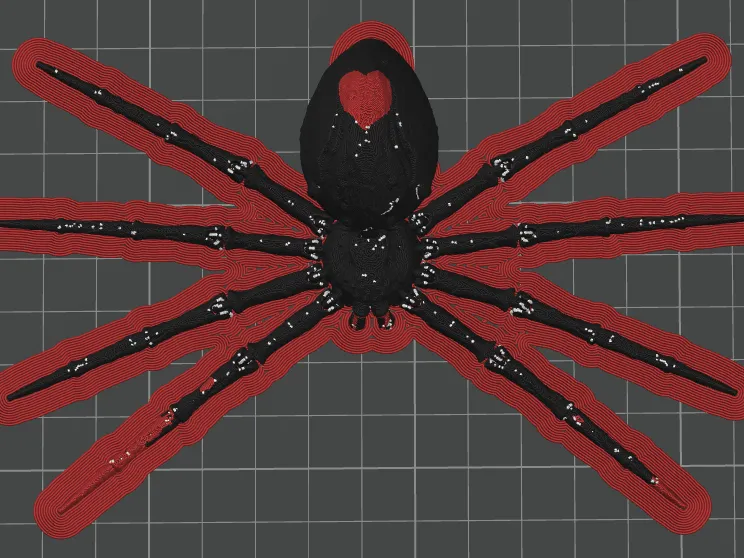 Multi-color Blood/Heart / 0.4 nozzle A1 Mini Remix