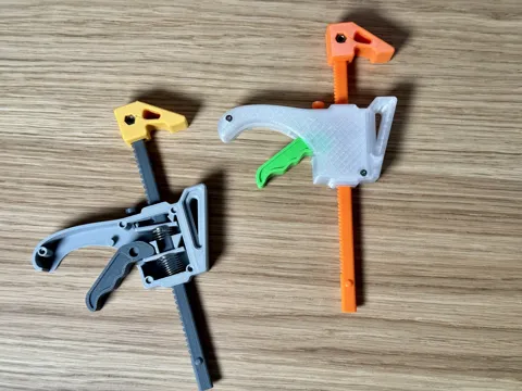 Fidget Quick-Grip Trigger Clamp good for gluing view 4
