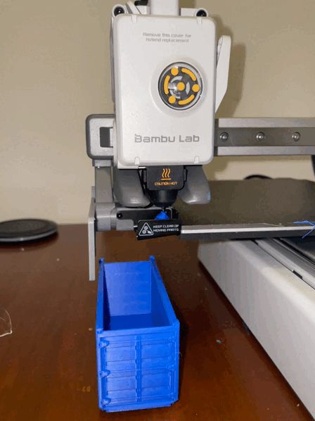 Shipping container poop A1 mini