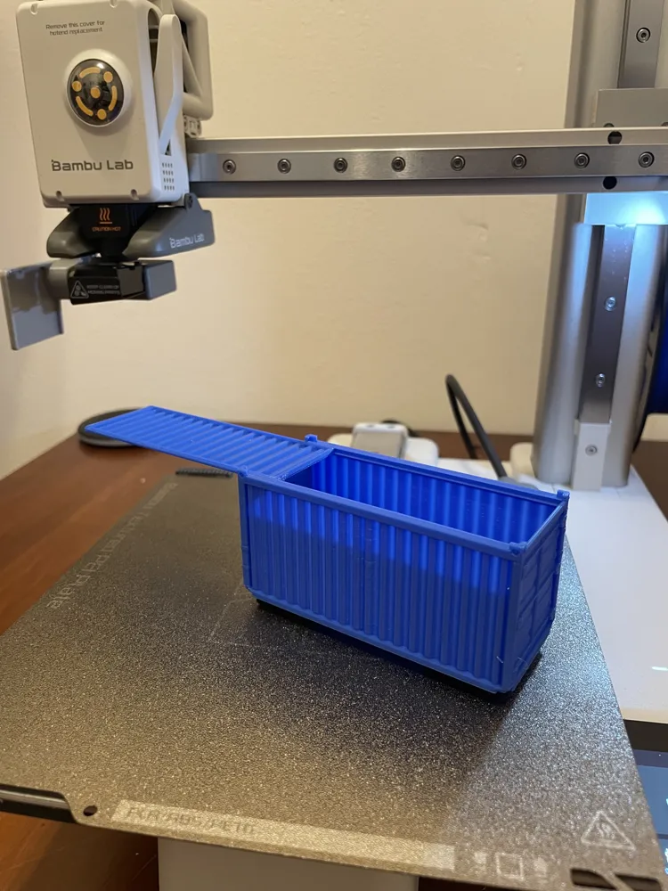 Shipping container poop A1 mini Remixed by Pandastic MakerWorld ...