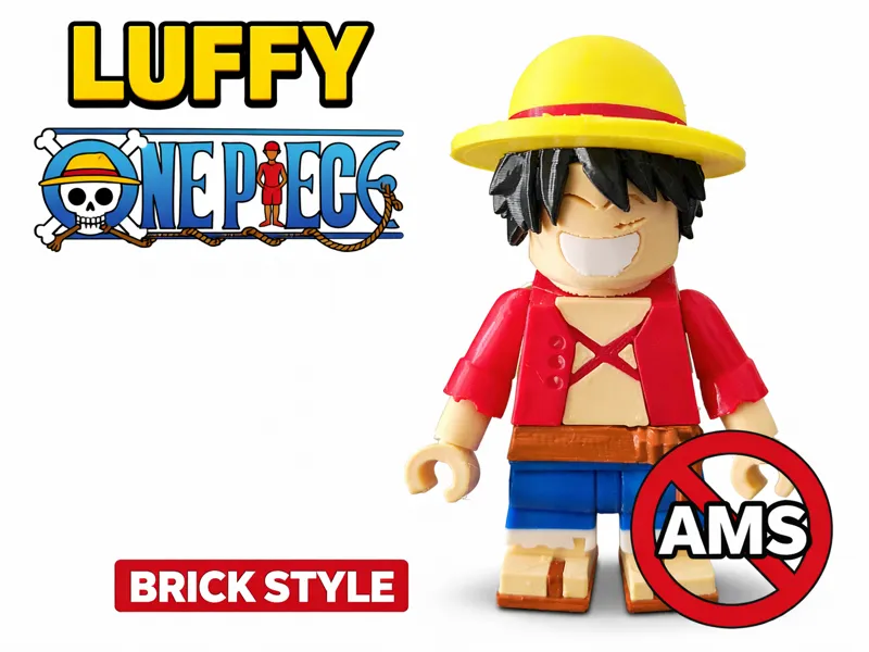 Luffy Brick style - **NO AMS**
