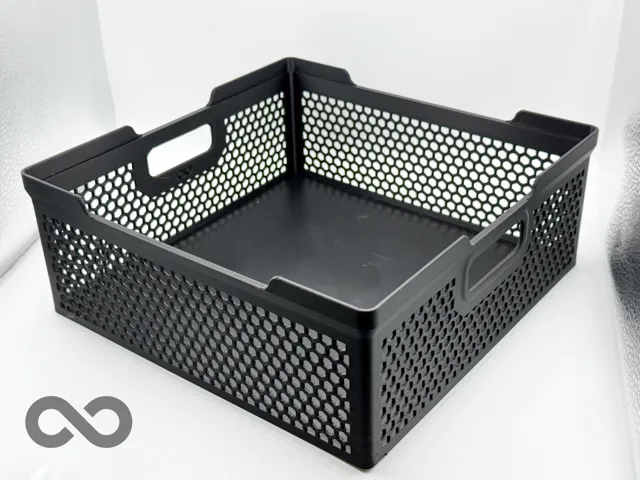 230x230mm Square Stacking basket with Handles