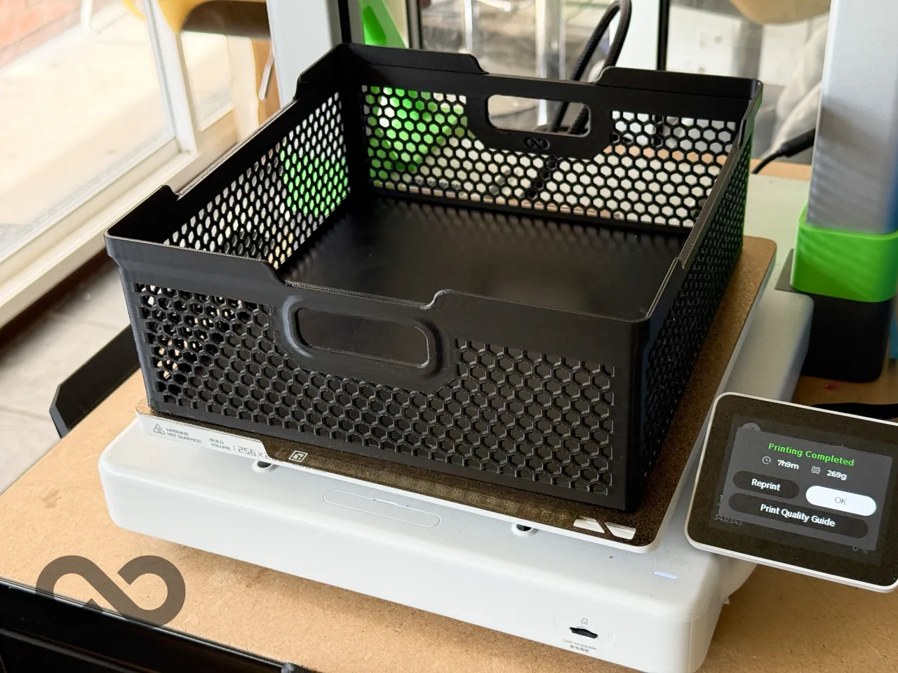 230x230mm Square Stacking basket with Handles view 4