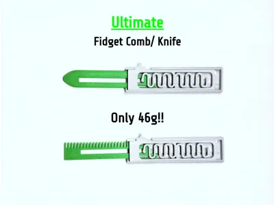 Fidget Knife/ Comb
