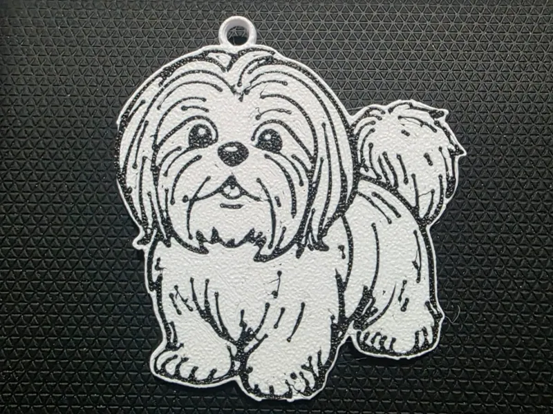 Shih Tzu keychain