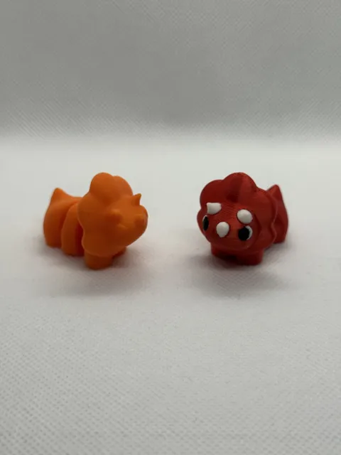 Mini Fidget Triceratops Dinosaur view 2