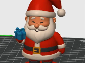 fröhlicher Weihnachtsmann