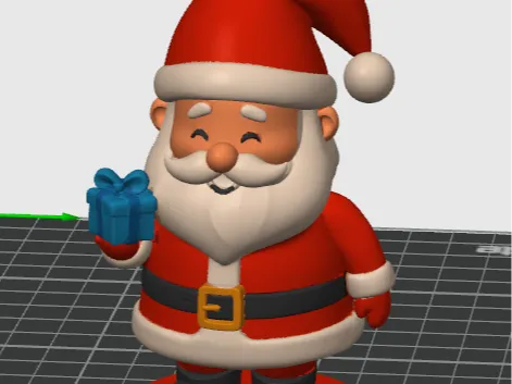 fröhlicher Weihnachtsmann