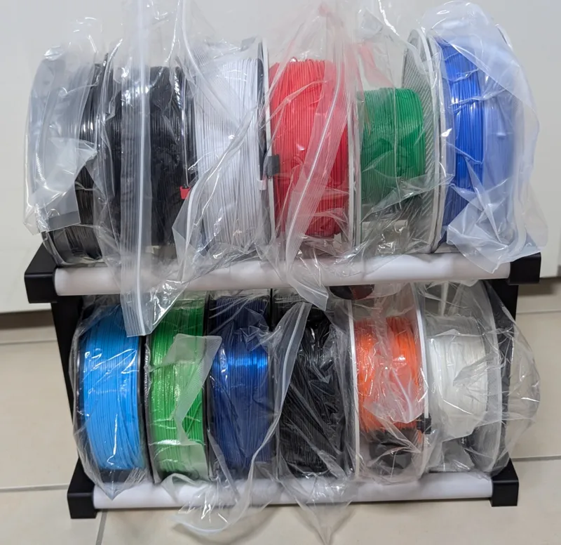 Filament Spool Shelf two levels