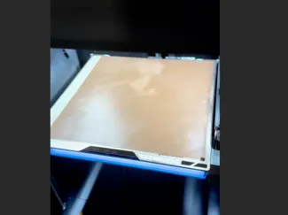 Bettreiniger / First layer test