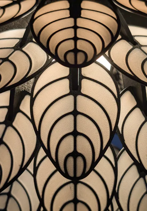 Florahedron - a fully 3D printable lamp! view 3