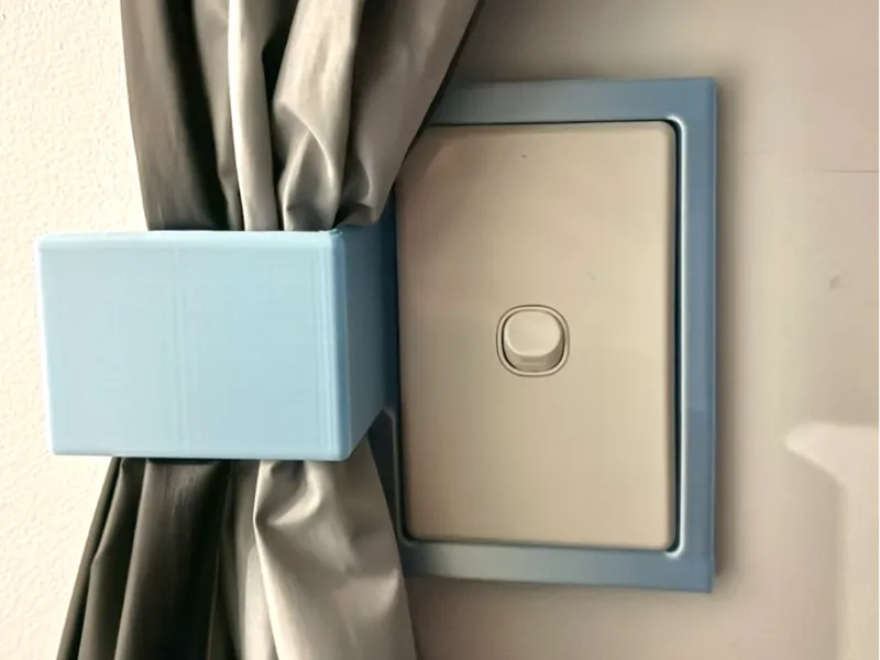 Curtain Holder for Wall Switch