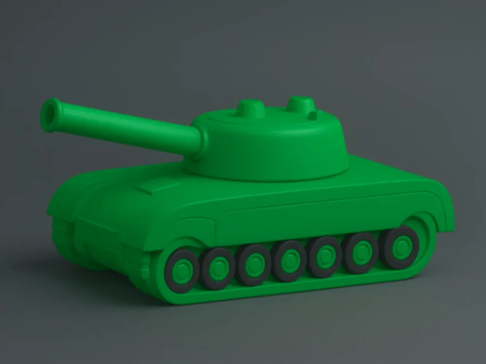 Tanque Mini Panzer - Modelo de impresión 3D gratuito - MakerWorld