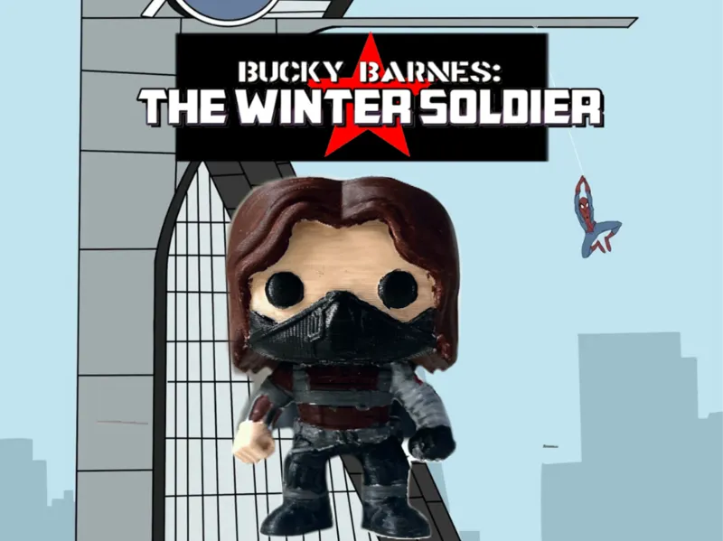 Bucky Barnes Winter Soldier Funko figure