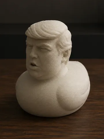 Modelo para impresión 3D: Donald Trump duck — vista de referencia 2