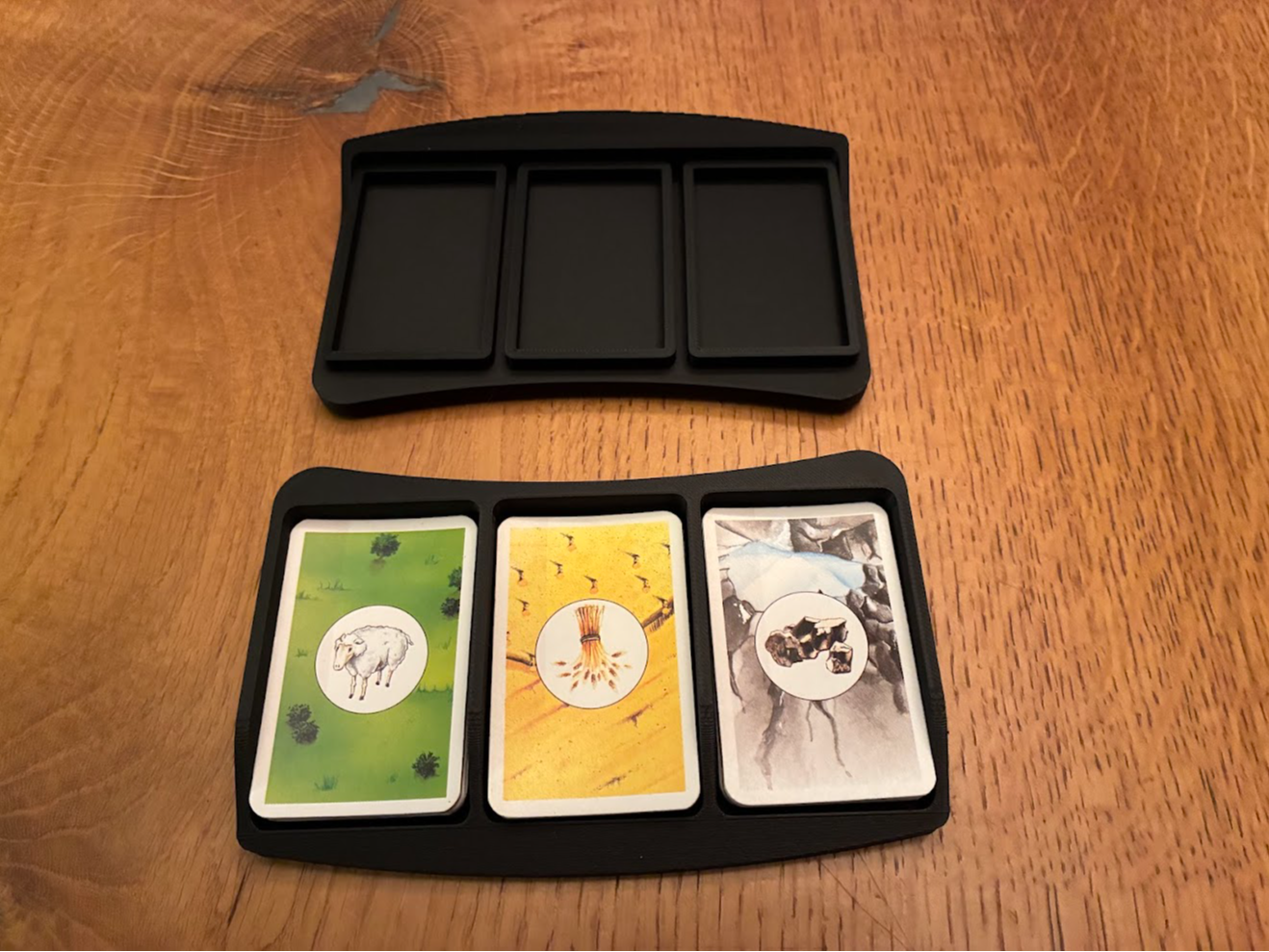 Siedler Kartenhalter Ordnung