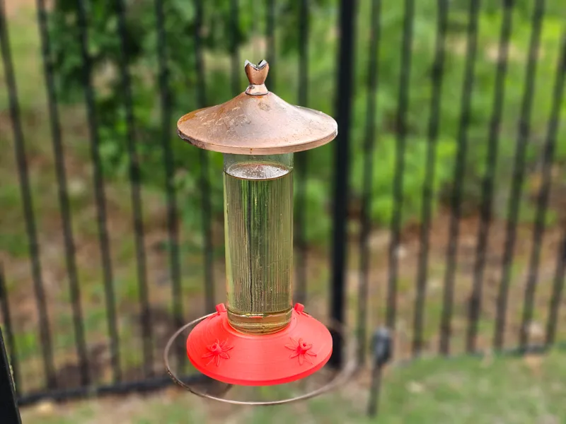 Hummingbird Feeder Base Cover