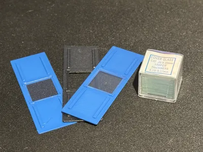 Microscope Thin Slide made from Cover Slip 20x20mm