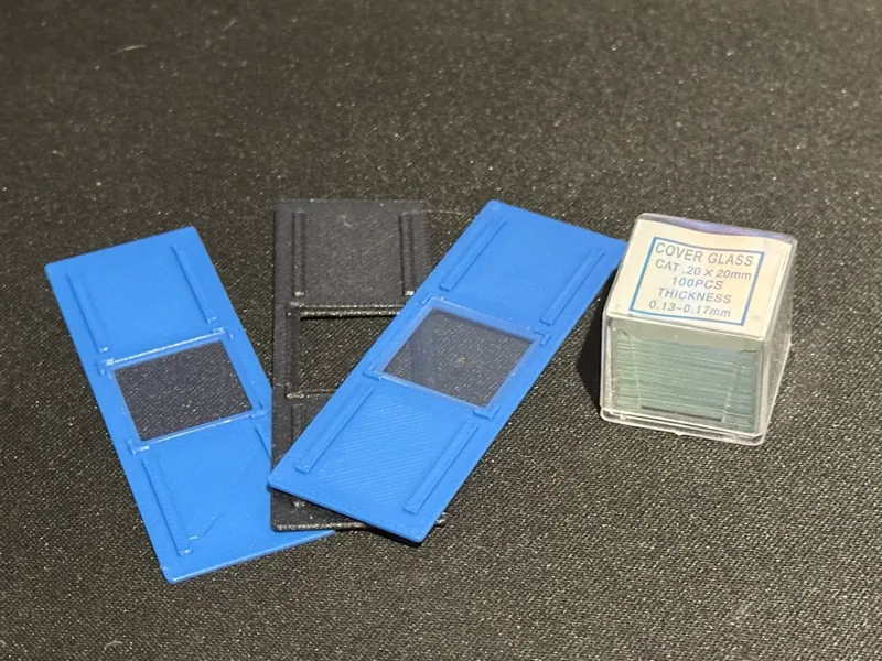 Microscope Thin Slide made from Cover Slip 20x20mm